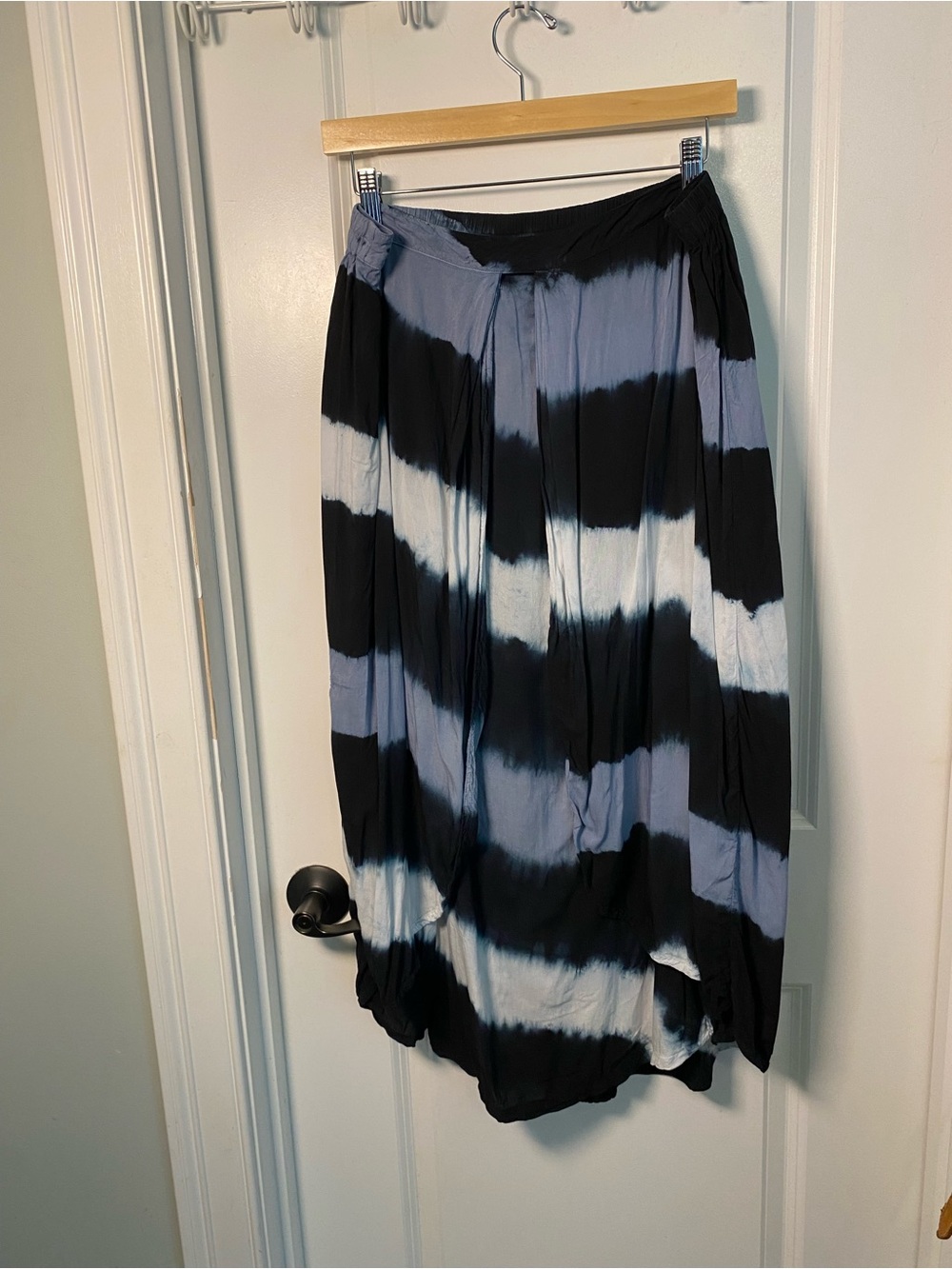 April Cornell Tie-Dye A-Line Midi Skirt